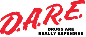 DARE Drugs Are Really Expensive Vinyl Sticker Funny Saying Bookmark