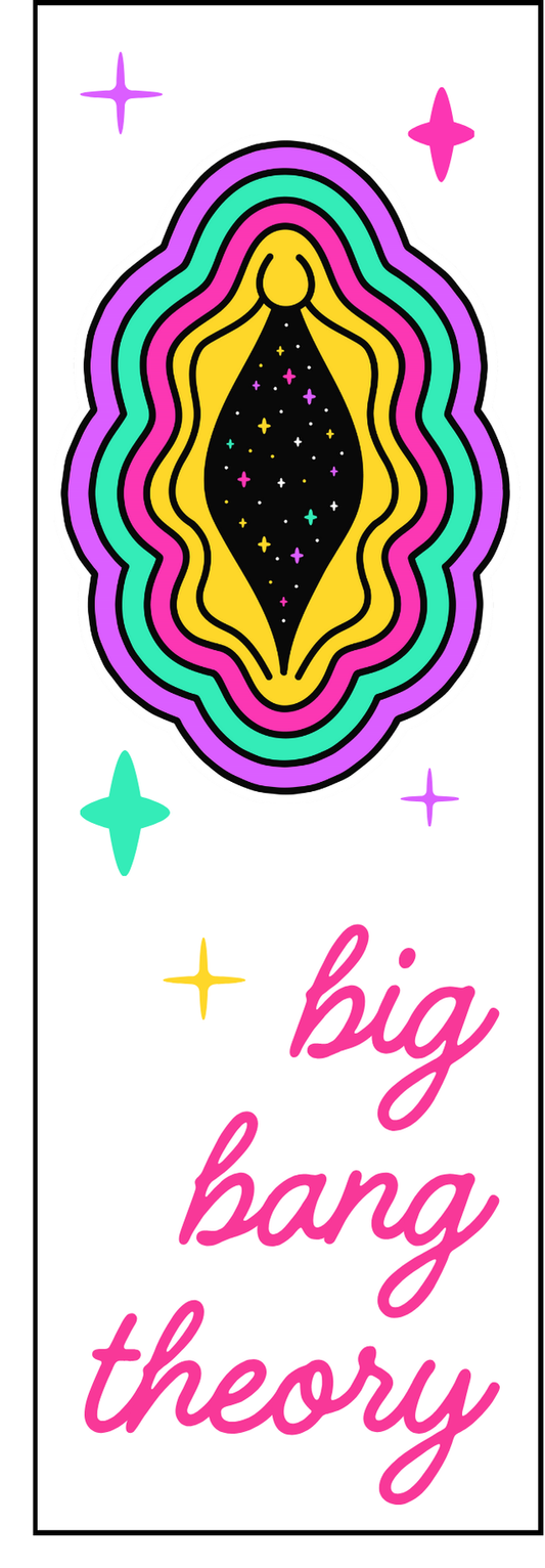 Big Bang Theory Funny Saying Laminate Vinyl Bookmark