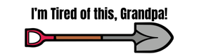I'm Tired of this Grandpa Vinyl Sticker Funny Saying Bookmark