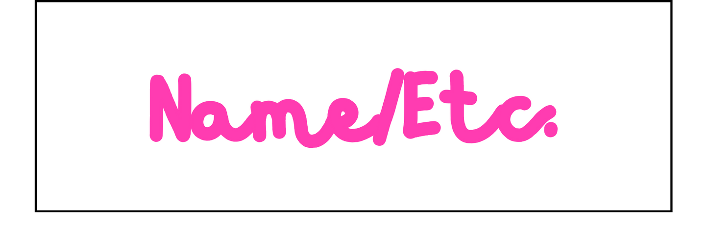 Pottymouth Princess Funny Saying Laminate Sticker Bookmark Journal Notebook Personalized
