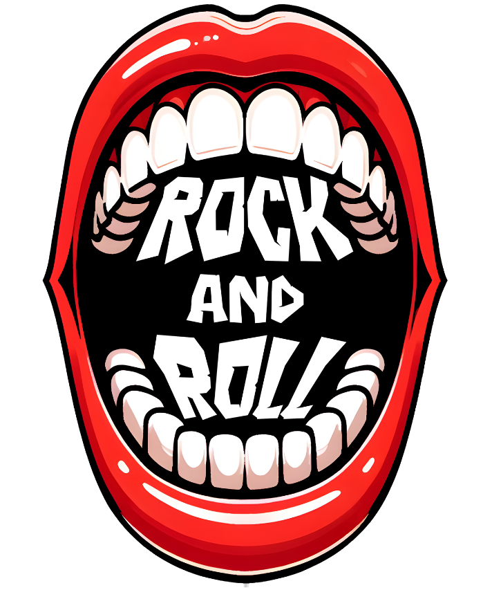 Rock and Roll Vinyl Sticker Funny Saying Bookmark