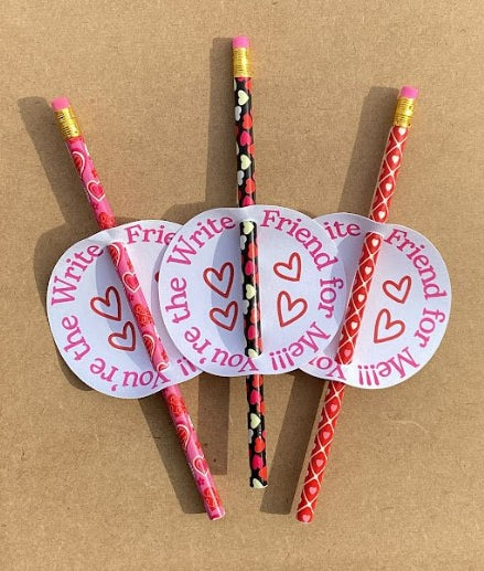 Pencil Valentine
