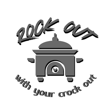 Rock Out With Your Crock Out Vinyl Sticker Funny Saying Bookmark